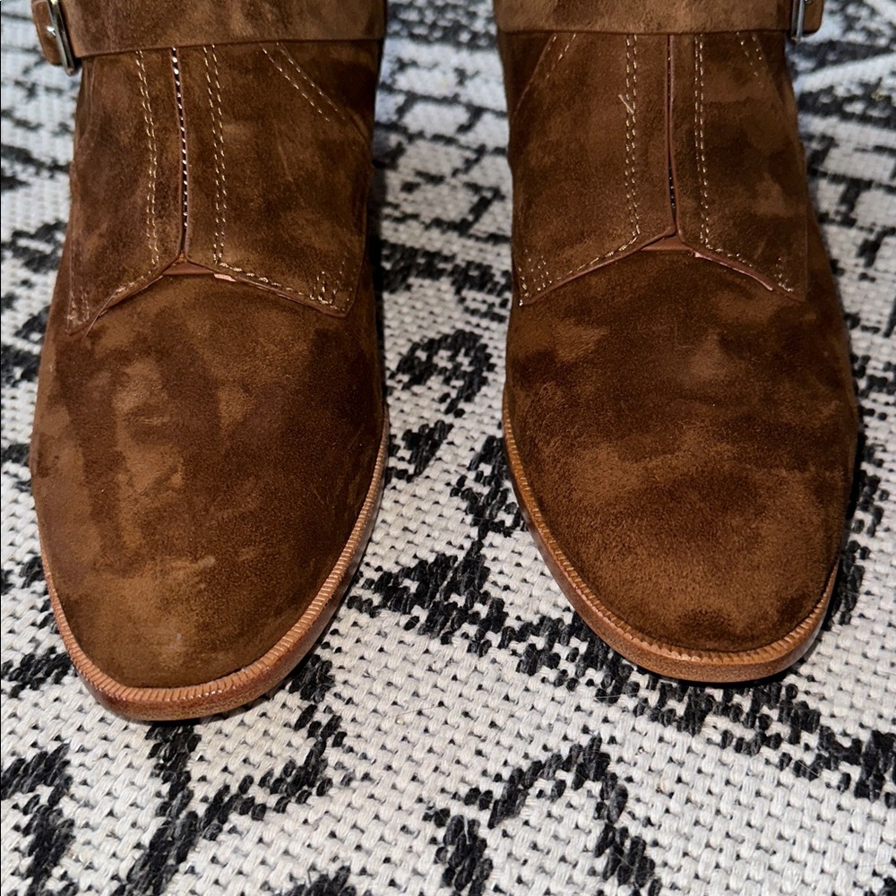 Hermes Tall Suede Zipper Boot NWOT - Picture 7 of 8